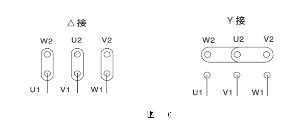 YBK3防爆電機(jī)連接線圖